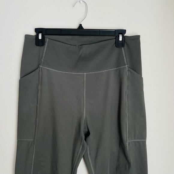 Girlfriend Collective Green Compressive Pocket Leggings (XL) - Picture 3 of 7